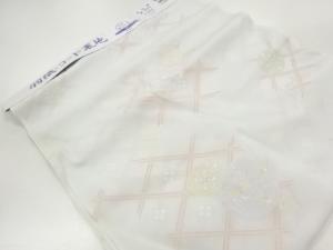 アンティーク　花模様肩裏地